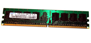 512 MB DDR2-RAM 1Rx8 PC2-3200U non-ECC Samsung M378T6553BZ3-CCC