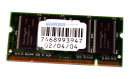 256 MB DDR RAM PC-2100S Laptop-Memory 266 MHz  Apacer 77.10620.540