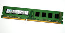 4 GB DDR3-RAM 240-pin 1Rx8 PC3-12800U non-ECC Samsung...