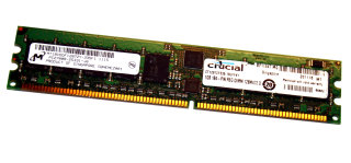 1 GB DDR-RAM PC-2700R Registered-ECC Server-Memory Micron MT18VDDF12872Y-335F1