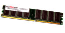 1 GB DDR-RAM 184-pin PC-3200U non-ECC  extrememory EXME01G-DD1N-400D25-E1-B
