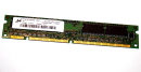 64 MB SD-RAM 168-pin PC-133U non-ECC  CL2  Micron MT4LSDT864AG-13EF1
