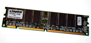 256 MB SD-RAM 168-pin PC-100U non-ECC Kingston KTC6611/256   9902112  double sided