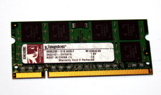 1 GB DDR2 RAM 200-pin SO-DIMM PC2-4200S  Kingston M12864E40  9905295