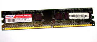1 GB DDR2-RAM PC2-5300U non-ECC 240-pin DIMM CL5  VDATA M2GVD5G3I41O0S1C59