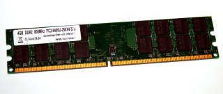 4 GB DDR2-RAM 240-pin PC2-6400U 32Chip non-ECC CL6 (nur für Mainboards mit AMD-Chipset)