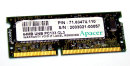 64 MB SO-DIMM 144-pin PC-133 SD-RAM Laptop-Memory  Apacer...