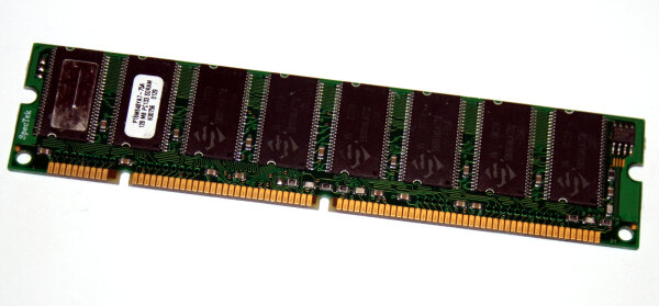 128 MB SD-RAM 168-pin PC-133U non-ECC  SpecTek P16M648YA7-75A