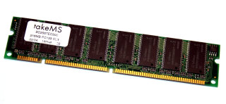 256 MB SD-RAM 168-pin PC-133 CL3 non-ECC  takeMS BD256TEC300