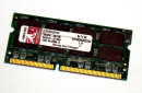 256 MB SO-DIMM 144-pin PC-100 SD-RAM 16-Chip  Kingston...