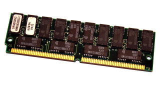 8 MB FPM-RAM mit Parity 70 ns 72-pin PS/2-RAM Samsung KMM5362000CG-7