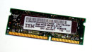 64 MB SO-DIMM 144-pin PC-100 SD-RAM Toshiba THLY64N11A80   IBM FRU: 20L0264