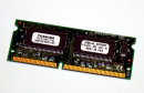 128 MB SO-DIMM 144-pin PC-133 SD-RAM Toshiba...