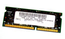128 MB SO-DIMM 144-pin PC-133 SD-RAM Toshiba THLY12N11C75L  IBM FRU: 19K4653