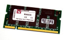 512 MB DDR-RAM 200-pin SO-DIMM PC-2700S  16-Chip  Kingston M6464C250