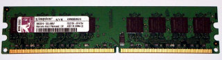 1 Go DDR2-RAM 240-pin PC2-6400U non-ECC Kingston KVR800D2N5 / 1G   99 ... 5316