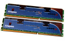 4 GB DDR3 RAM (2x2GB) PC3-12800U CL9 1.65V Kingston KHX1600C9D3K2/4GX HyperX
