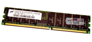 4 GB DDR-RAM 184-pin PC-2700R  CL2.5  Registered-ECC Micron MT36VDDT51272Y-335A2