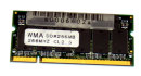 256 MB DDR-RAM 200-pin SO-DIMM PC-2100S  16-chip...
