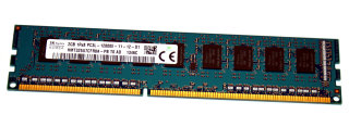 2 GB DDR3-RAM 240-pin ECC 1Rx8 PC3L-12800E  1,35V  Hynix HMT325U7CFR8A-PB T0 AD
