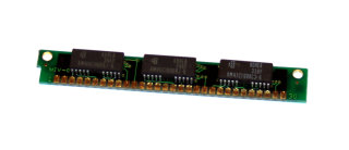 1 MB Simm 30-pin 60 ns 3-Chip 1Mx9 Parity (Chips: 2x Samsung KM44C1000BJ-6 + 1x KM41C1000CJ-6)