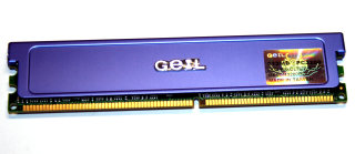 512 MB DDR-RAM 184-pin PC-3200U non-ECC CL2.5  GEIL GE1GB3200BDC