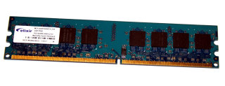 1 GB DDR2-RAM 2Rx8 PC2-4200U non-ECC CL4  Elixir M2Y1G64TU8HA2B-37B