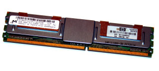 4 GB DDR2-RAM ECC Fully Buffered 2Rx4 PC2-5300F Micron MT36HTF51272FZ-667H1N8