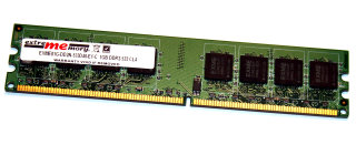 1 GB DDR2- RAM 240-pin PC2-4200U non-ECC CL4   extrememory EXME01G-DD2N-533D40-E1-C