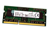 4 GB DDR3-RAM 204-pin SO-DIMM PC3-10600S  Kingston...