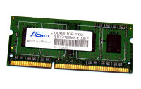 1 GB DDR3-RAM 204-pin SO-DIMM PC3-10600S  ASint...