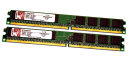 1 GB DDR2-RAM-Kit 240-pin DIMM PC2-5300U non-ECC...