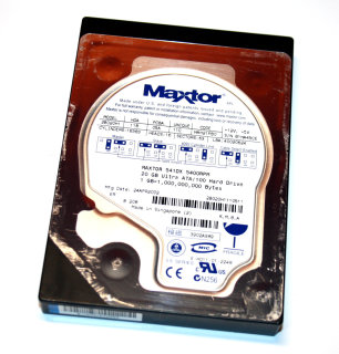20 GB Festplatte 3,5" IDE Maxtor 541DX 2B020H1  ATA-100  5400 U/min  2MB Cache