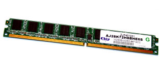 1 GB DDR2-RAM 240-pin ECC DIMM PC2-5300E  ATP AJ28K72H8BHE6S Low-Profil