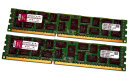 8 GB DDR3-RAM (2x4GB) Registered ECC PC3-10600R Kingston...