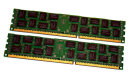 8 GB DDR3-RAM (2x4GB) Registered ECC PC3-10600R Kingston...