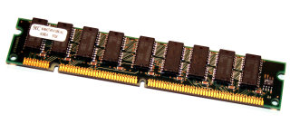 32 MB EDO-DIMM 3.3V 60 ns  168-pin  unBuffered-ECC Samsung KMM374F410BK-6U