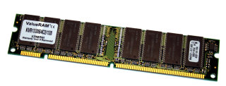 128 MB SD-RAM PC-133U non-ECC  Kingston KVR133X64C2/128  9905121 single-sided
