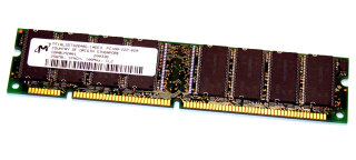 256 MB SD-RAM 168-pin PC-100 non-ECC CL2 Micron MT16LSDT3264AG-10EE3