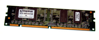 128 MB SD-RAM 168-pin PC-133  Kingston KTC-EN133/128  9902364   single-sided