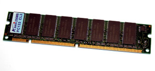 256 MB SD-RAM 168-pin PC-133 non-ECC CL3  Adata  Hynix-Chips