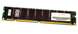 128 MB EDO-DIMM unBuffered ECC 168-pin 3,3 V 60ns Compaq 247296-002 for Compaq Proliant 800 850r