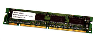 64 MB SD-RAM 168-pin PC-133U non-ECC CL3 Mosel Vitelic V43658R04VATG-75