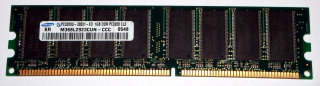 1 GB DDR-RAM 184-pin PC-3200U non-ECC  Samsung M368L2923CUN-CCC