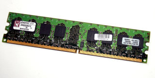 1 GB DDR2-RAM 240-pin PC2-4200U non-ECC  Kingston KVR533D2N4/1G   9930463
