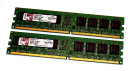 2 GB DDR2-RAM (2 x 1 GB) PC2-4200U non-ECC Kingston...