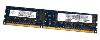 1 GB DDR3-RAM 240-pin 1Rx8  PC3-8500U non-ECC   Nanya NT1GC64B88A0NF-BE
