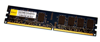 2 GB DDR2-RAM 240-pin 2Rx8 PC2-5300U non-ECC Elixir M2Y2G64TU8HD0B-3C