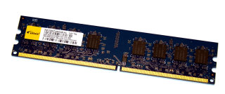 2 GB DDR2-RAM 240-pinPC2-6400U non-ECC CL5  Elixir M2F2G64TU8HG4B-AC
