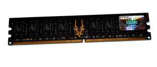 1 GB DDR2-RAM 240-pin PC2-6400U non-ECC 2,0V CL4  GEIL GB22GB6400C4DC   Black Dragon